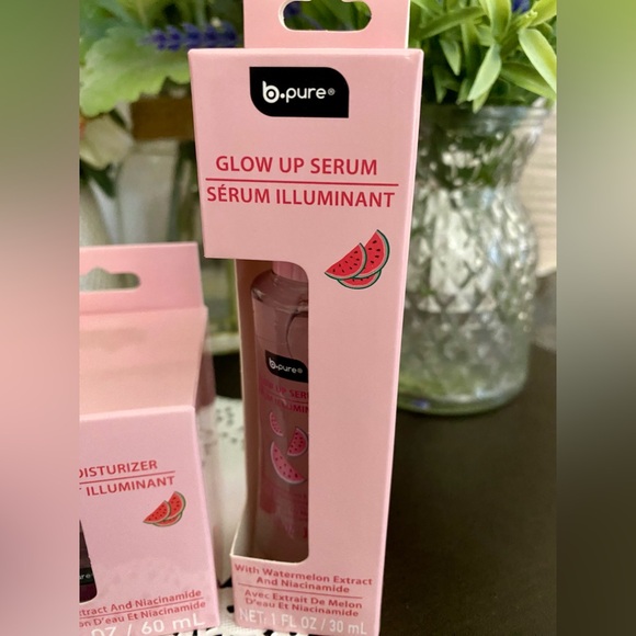 🆕🍉 B•PURE “GLOW UP” WATERMELON SKIN CARE COLLECTION. BRAND NEW. FULL SIZES. - Picture 5 of 12